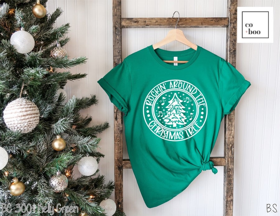 ROCKIN' AROUND THE CHRISTMAS TREE DESIGN