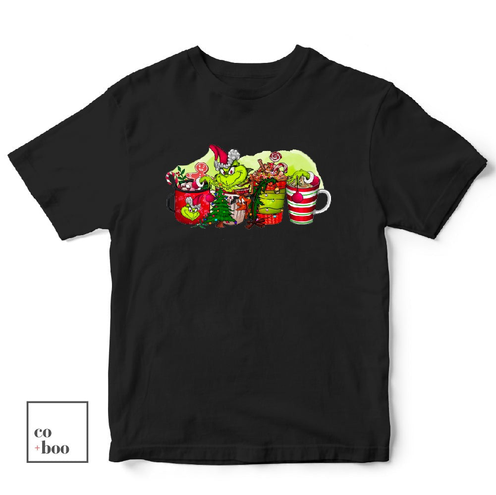 GRINCH CHRISTMAS CUPS DESIGN