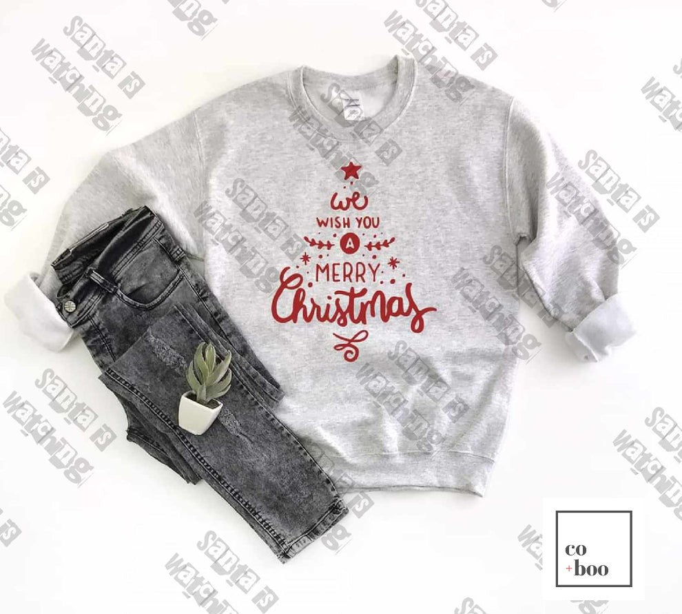 WE WISH YOU A MERRY CHRISTMAS DESIGN