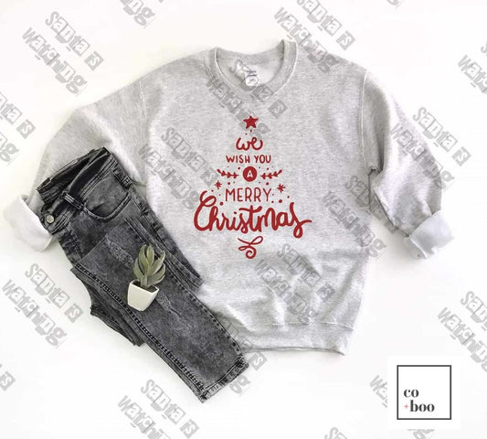WE WISH YOU A MERRY CHRISTMAS DESIGN