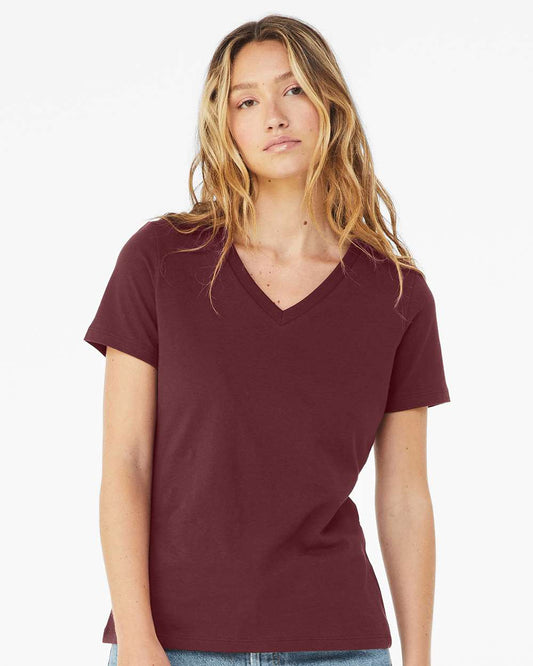 Bella + Canvas Women's V-Neck Size 2XLarge