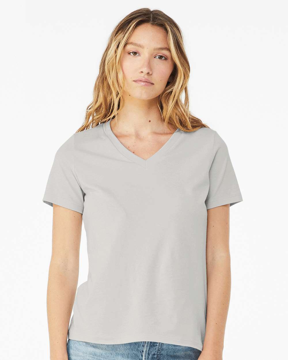 Bella + Canvas Women's V-Neck Size 2XLarge