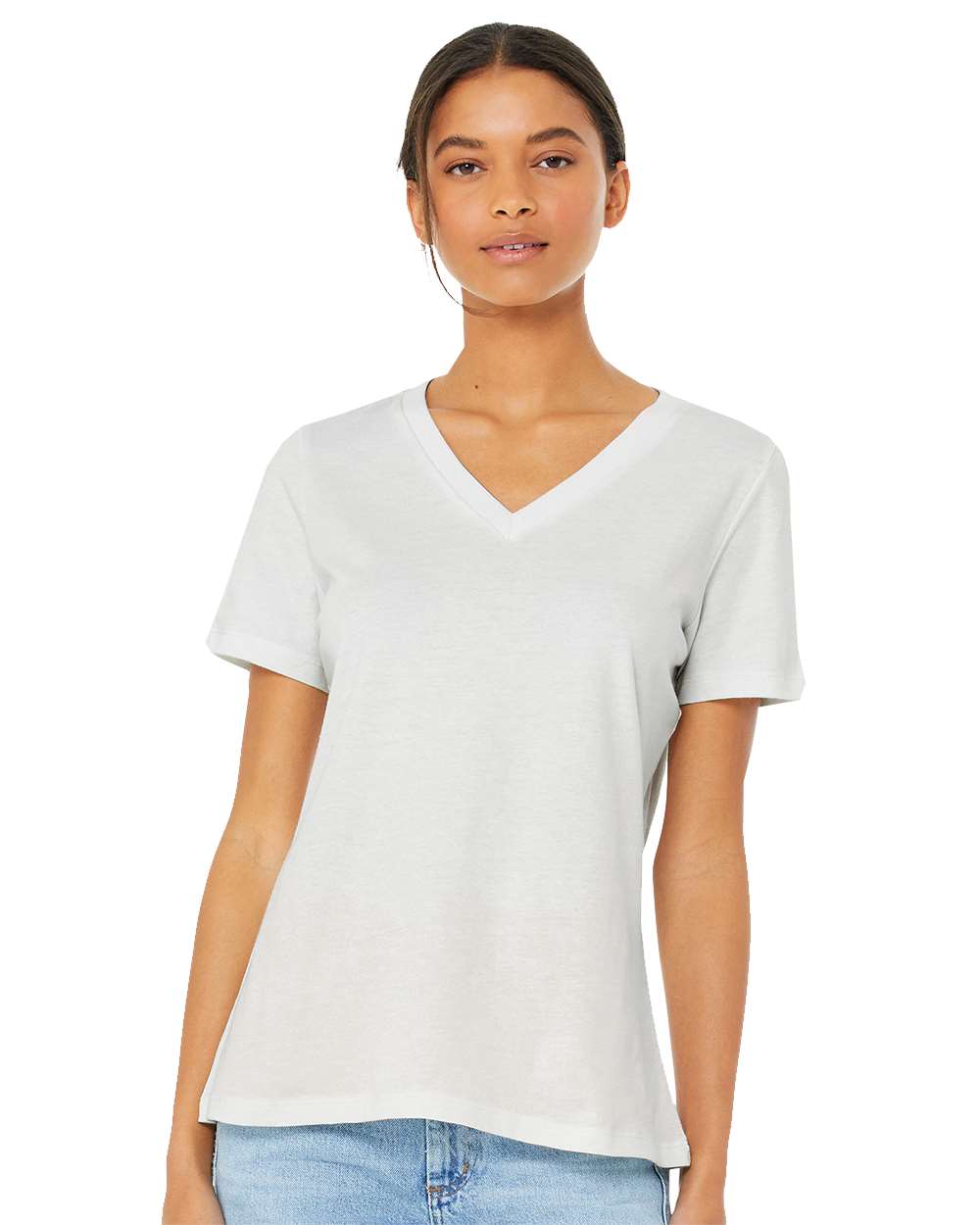 Bella + Canvas Women's V-Neck Size Large