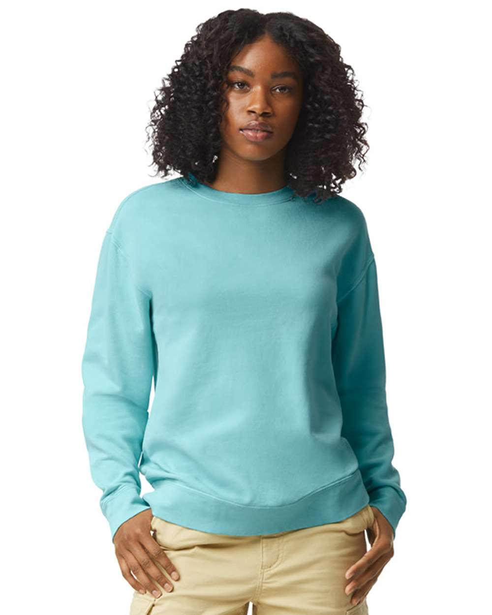 Comfort Colors Lightweight Fleece Crewneck Sweatshirt Size Small - XLarge