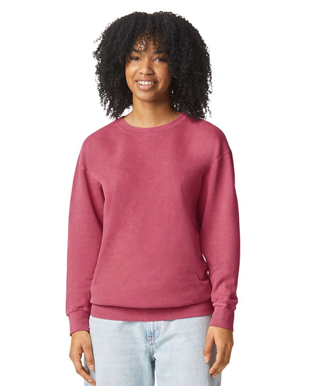 Comfort Colors Lightweight Fleece Crewneck Sweatshirt Size Small - XLarge