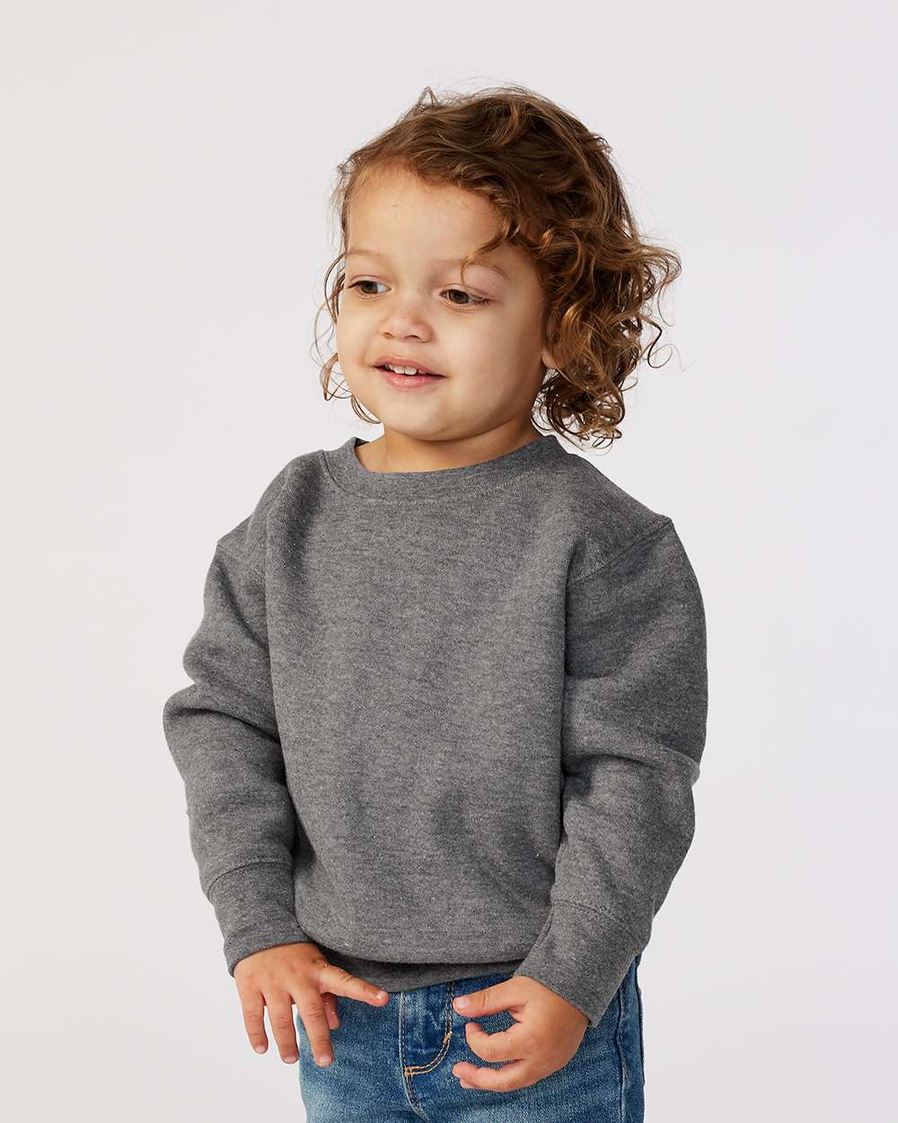 Toddler Rabbit Skins Fleece Crewneck Sweatshirt Size 2T, 3T, 4T