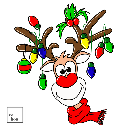 CHRISTMAS REINDEER DESIGN YOUTH