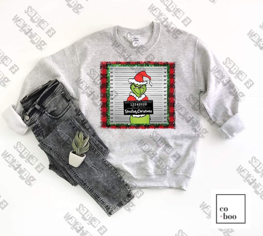 STEALING CHRISTMAS GRINCH DESIGN