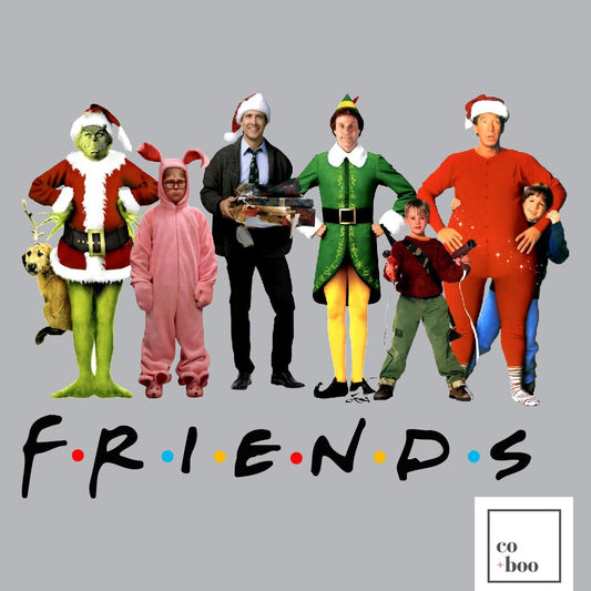 FRIENDS CHRISTMAS DESIGN