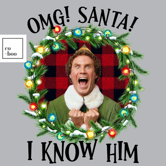 OMG ! SANTA ! I KNOW HIM ! DESIGN