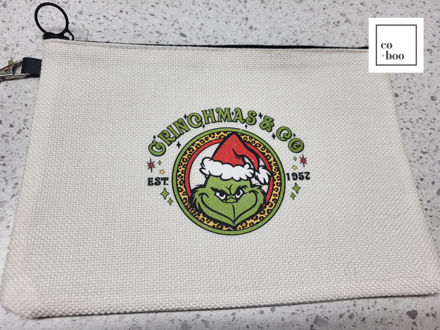 WRISTLET ZIPPER BAG GRINCHMAS CO.